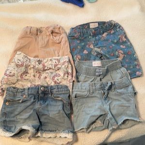 Girl jean shorts size 5